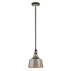 Black Kitchen Island Metal Dimmable Chandelier With Gray Shades