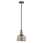 Black Kitchen Island Metal Dimmable Chandelier With Gray Shades
