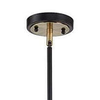 Black Kitchen Island Metal Dimmable Chandelier With Gray Shades