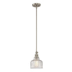 Nickel Kitchen Island Metal Dimmable Chandelier With Clear Shades