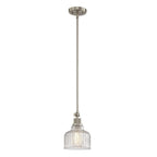 Nickel Kitchen Island Metal Dimmable Chandelier With Clear Shades