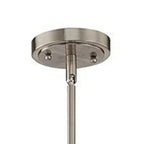 Nickel Kitchen Island Metal Dimmable Chandelier With Clear Shades