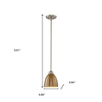Gold Kitchen Island Metal Dimmable Chandelier With Gold Shades