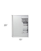 Set of Six Decorative Antiqued Glass Black Metal Framed Mirror Set