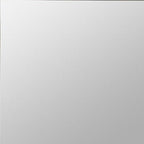 28" Gray Framed Accent Mirror