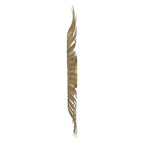 28" Gold Sunburst Iron Framed Accent Mirror