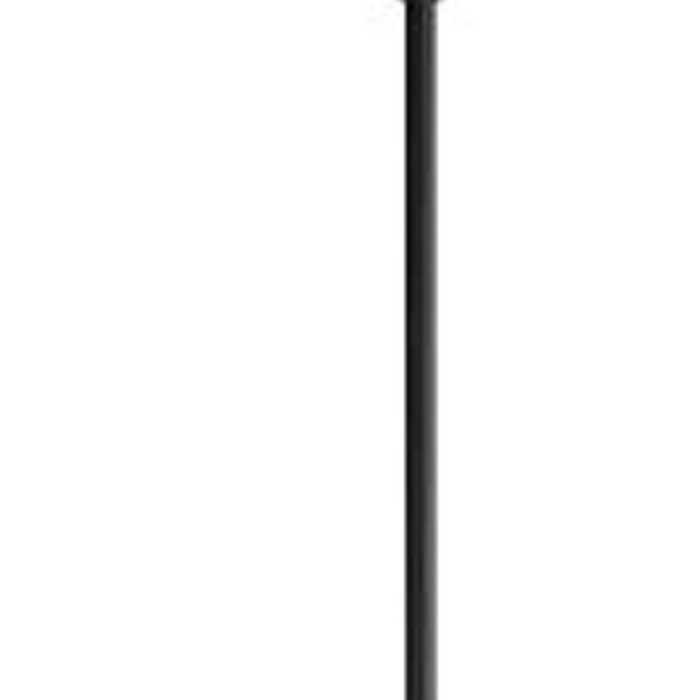 Black And Gold Kitchen Island Four Light Metal Dimmable Chandelier With Black Shades