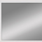 28" White Solid Wood Framed Full Length Hanging Mirror