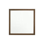 40" Square Wood Framed Accent Mirror