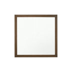 40" Square Wood Framed Accent Mirror