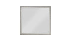 36" Square Wood Framed Mounted Dresser Mirror
