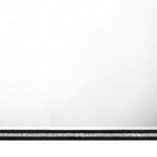 35" Black Wood Framed Mounted Dresser Mirror