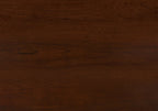 36" Brown Wood Corner Frame Console Table