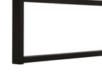 49" Taupe and Black Computer Desk