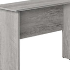 47" Gray Wood Corner Computer Desk