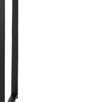 47" Gray and Black Wood and Metal Sled Computer Desk