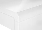 60" White Computer Desk With Two Drawers