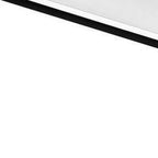 60" White and Black L Shape Computer Desk With Three Drawers