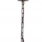 Brown Sputnik Twelve Light Metal Chandelier