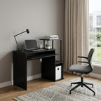 37" Black Computer Desk
