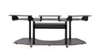 83" Black Music Recording Studio Desk