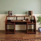 71" Brown Music Desk