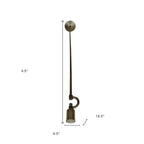 Brass Bulb Metal Chandelier