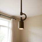 Brass Bulb Metal Chandelier