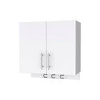 26" White Accent Cabinet With One Shelf