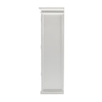 43" Off White Solid Wood Two Drawer