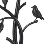 29" Black Birds On Branches Table Lamp With Empire Shade