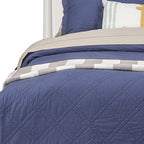 White Solid Wood King Bed Frame
