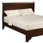 Brown Wood California King Bed Frame