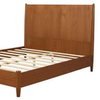 Brown Solid Wood Full Bed Frame