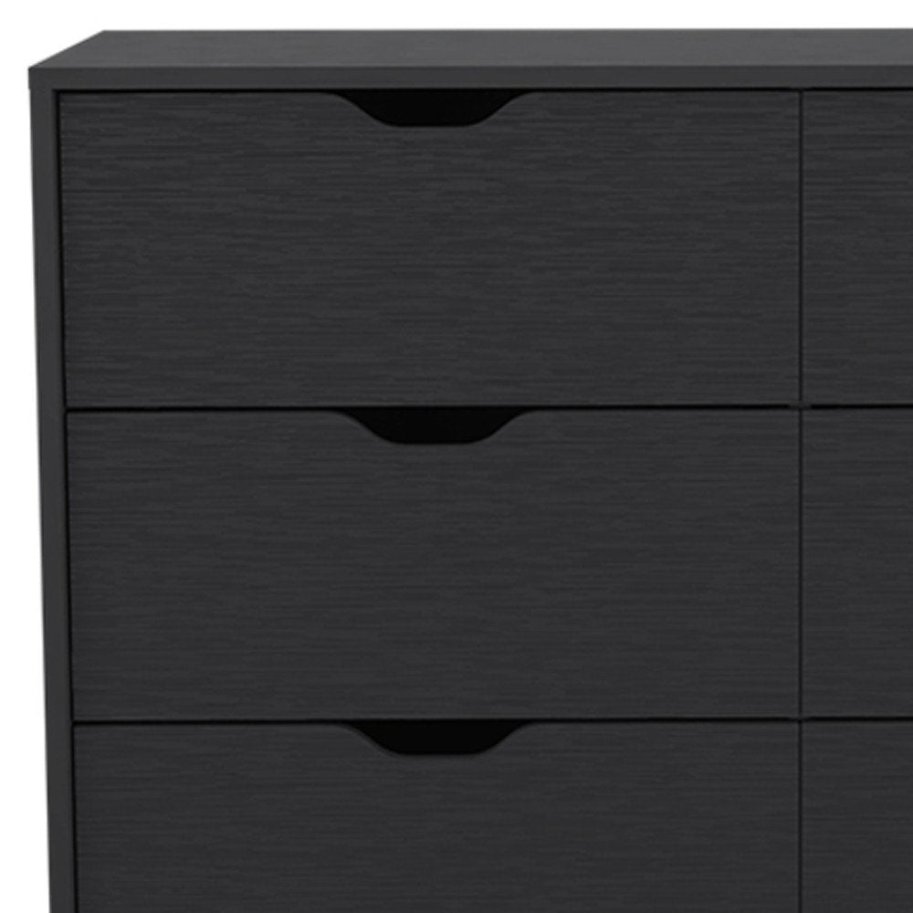 42" White Four Drawer Dresser