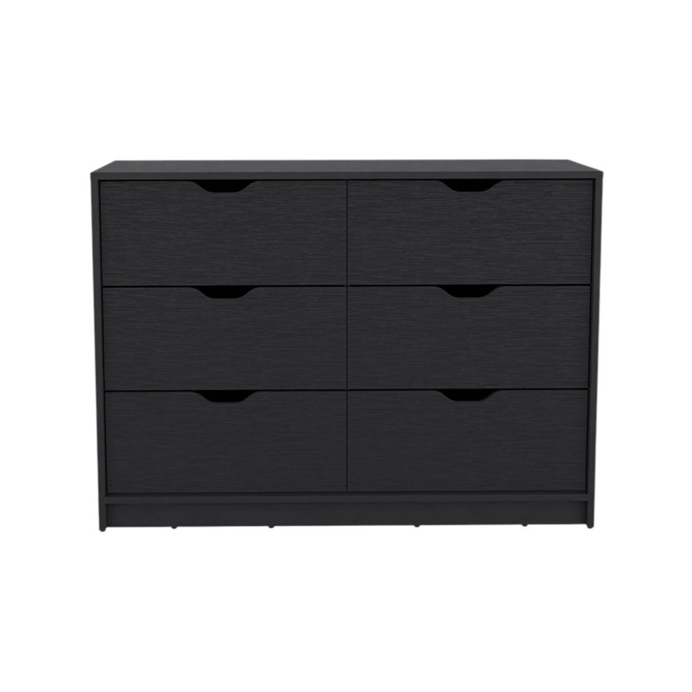 42" White Four Drawer Dresser