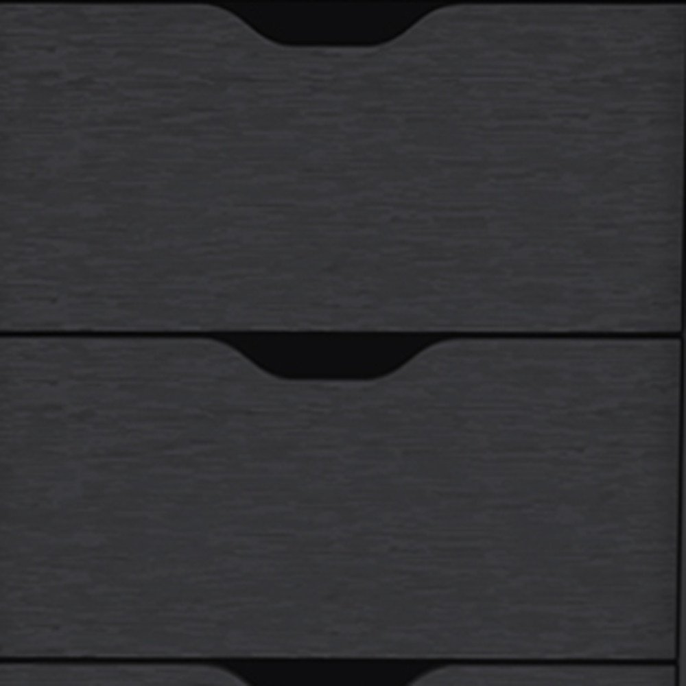 18" White Five Drawer Standard Chest