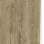 71" Beige Wood Two Door Pantry Or Storage Closet