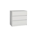 Two Piece White Bedroom Set