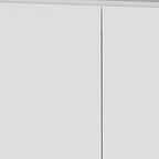Two Piece White Bedroom Set