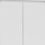 Two Piece White Bedroom Set