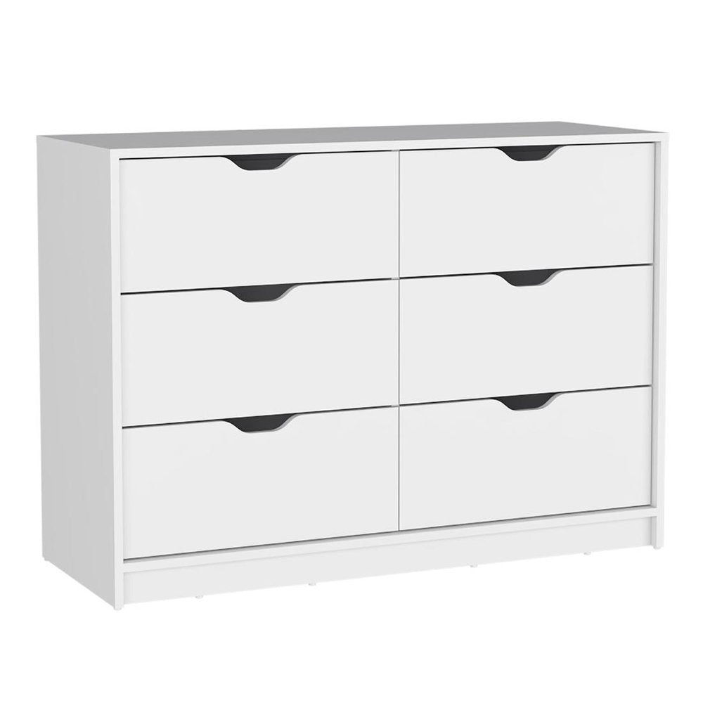 Two Piece White Bedroom Set