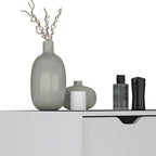 Two Piece White Bedroom Set