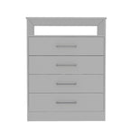 Two Piece White Bedroom Set