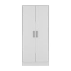 Two Piece White Bedroom Set