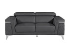 Two Piece Gray Four Person Seating Set