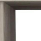 20" Light Gray Wood Two Drawer Nightstand