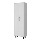 71" White Tall Pantry Cabinet