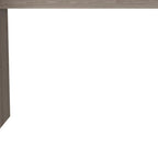60" Light Gray Wood L Shape Pedestal Computer Desk