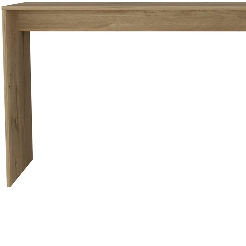 60" Light Gray Wood L Shape Pedestal Computer Desk